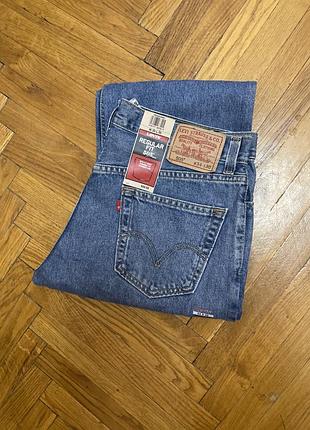Джинси чоловічі levi's 505 regular fit — розмір w34 l30 (оригінал)