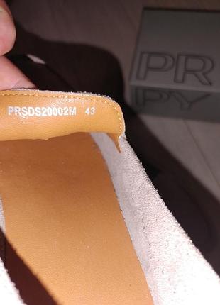 Лоферы prpy серые, 43 размер 6