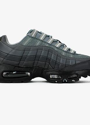 Сірі чоловічі кросівки nike air max 95 cool grey dark grey х ейр макс 41