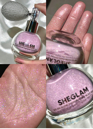 Сияющий мист-хайлайтер для тела sheglam go glow highlighting body mist - love bomb (6084)