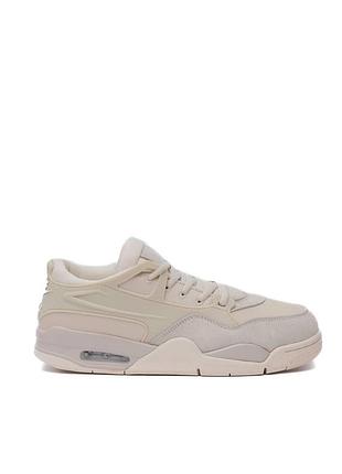 Бежеві кросівки унісекс nike air jordan 4 rm nigel sylvester beige х джордан 42