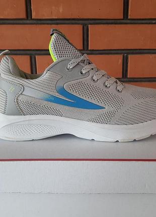 Кроссовки серые bonote fashion sport ✔41-45 42