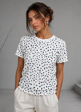 Новая белая футболка в синюю капюшонку primark xxs