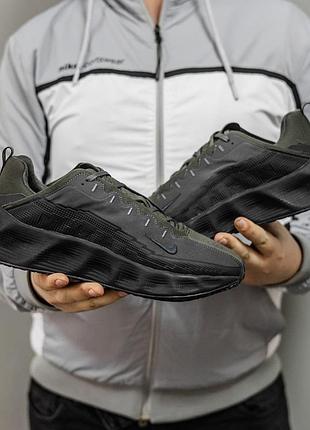 Чорні кросівки унісекс nike ava rover black khaki х найк 42