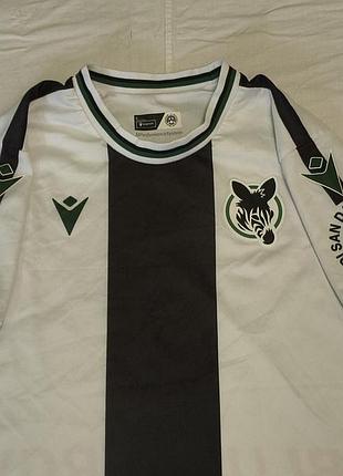Macron - udinese home shirt 2023\24 - фанатська домашня футболка фк удінезе - s\m , ріст - 172-176 см