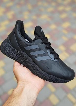 Мужские летние кроссовки adidas boost x9000l4 чёрные модные осенние кроссовки адидас для парня 45