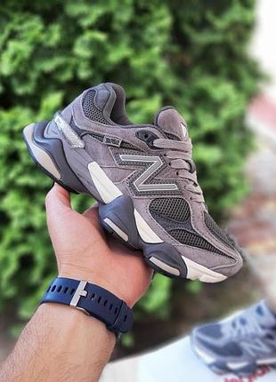 Жіночі літні замшеві кросівки new balance 9060 сірі кросівки нюбеланс 9060 для дівчини