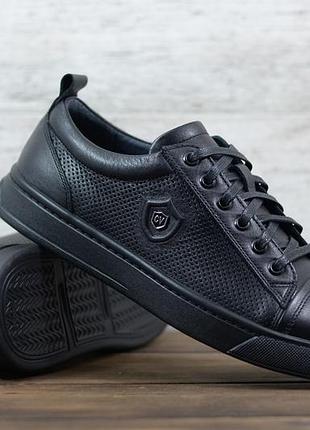 Чоловічі шкіряні напівчеревики  tsevo