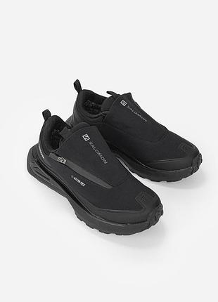 Чоловічі чорні кросівки salomon odyssey elmt gore-tex black х саломон 41