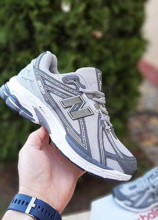 Чоловічі літні кросівки new balance 1906r світло сірі з сірім нюбеленс 1906р чоловічі топ якість 42(26см)