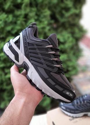 Чоловічі зимові термо кросівки salomon acs oq gore-tex сірі на світлому чоловічому теплому термокислому кросівках саломон 44 (28 с