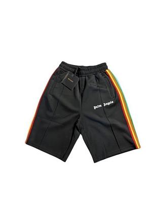 🚬palm angels classic track shorts 'rainbow'