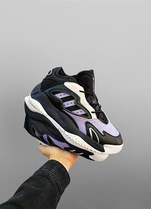 Черные мужские кроссовки adidas streetball ii gx0783 black purple white x адидас 44