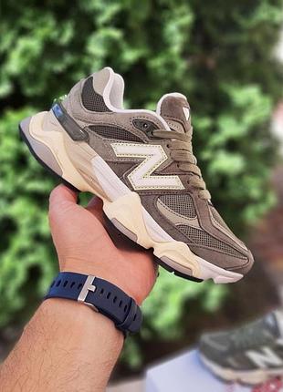 Жіночі літні замшеві кросівки new balance 9060 світло зелені кросівки нюбеланс 9060 для дівчини 39(24.5см)