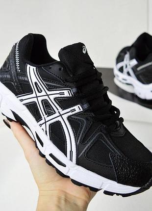 Жіночі термо кросівки asics gel kahana 8 чорні з білим зимові жіночі кросівки аксікс кахана 8 40 (25.5 см)