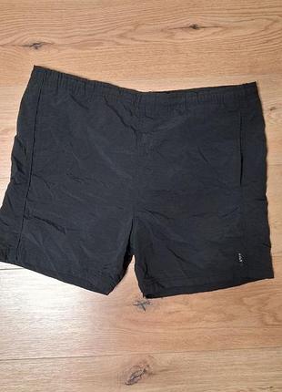 Шорты мужские черные спортивные на резинке atigoua, размер l - xl