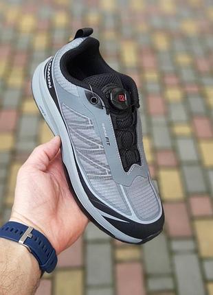 Чоловічі кросівки salomon sensifit boa сірі кросівки саломон сенсіфіт тренд 2025 року 43(27,5см)
