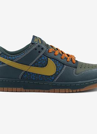 Кроссовки хаки унисекс nike sb dunk low seaweed ochre khaki х данк 41