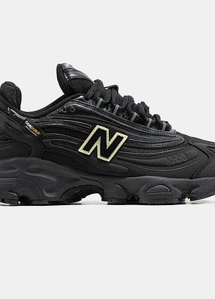 Чорні кросівки унісекс new balance 1000 black cordura х нью беланс 39