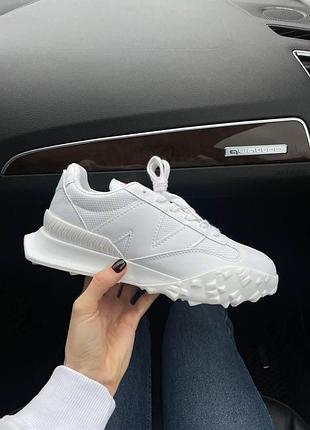 Белые кроссовки унисекс new balance xc-72 white х нью беланс 42
