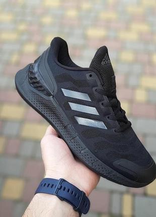 Мужские летние черные кроссовки adidas ventania модные весение кроссовки адидас винтания для парня 46