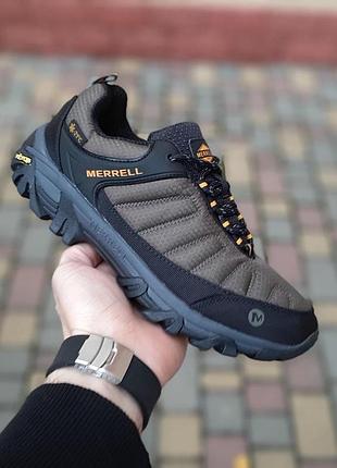 Чоловічі зимові термо кросівки merrell moab хакі з чорним теплі кросівки меррелл моаб єврозима 44(28см)