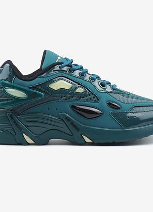 Голубые мужские кроссовки adidas raf simons cylon 21 blue х раф саймонс 44