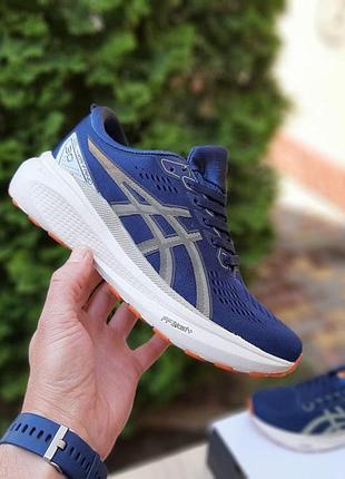 Чоловічі літні легкі кросівки asics gel-kayano 30 сині модні кросівки асікс гель каяно новинка 45(28см)