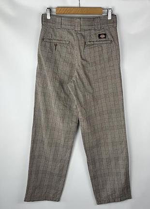 Брюки dickies в клітинку regular taper