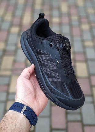 Чоловічі кросівки salomon sensifit boa чорні кросівки саломон сенсіфіт тренд 2025 року 42(26,5см)