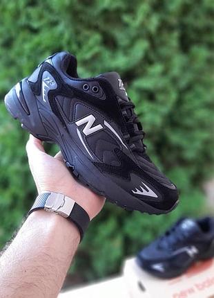 Жіночі зимові термо кросівки new balance 725 ml725 чорні теплі нью беланс 725 на зиму 38(24см)
