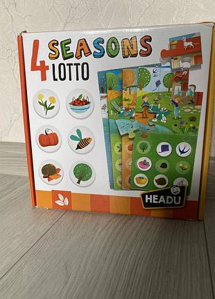 Пазл headu лото 4 сезони