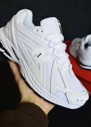 Кроссовки женские new balance 1906r белые кожа с сеткой нью беланс 1906р на весну, лето, осень 38(24см)