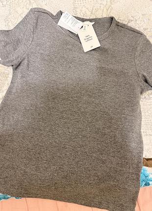 Футболка в рубчик h&m