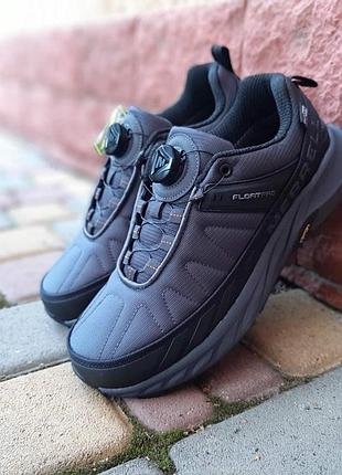 Чоловічі зимові термо кросівки merrell float pro темно сірі модні кросівки для хлопця 44(28см)