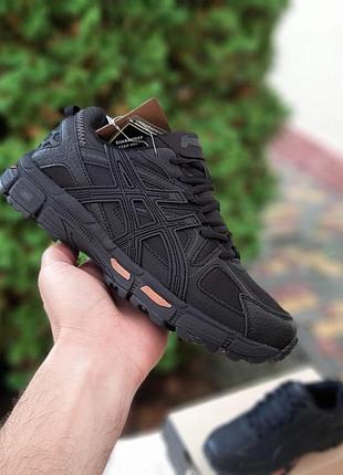 Чоловічі зимові термо кросівки asics gel kahana 8 чорні модні теплі кросівки для хлопця асикс-кахана 43 (27.5 см)