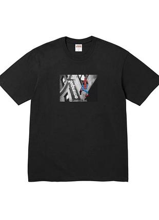 Supreme®/spider-man tee in black