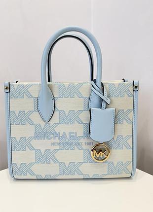 Сумка michael kors блакитного кольору