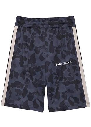 Palm angels night camo track short 'black/white'