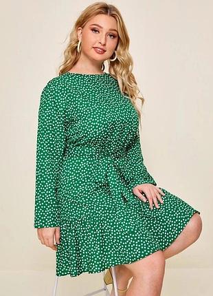 🥰 сукня в квітковий принт без пояса shein 2xl