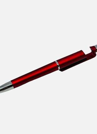 Ручка шариковая с стилусом и подставкой для телефона nc 251, 2 в 1