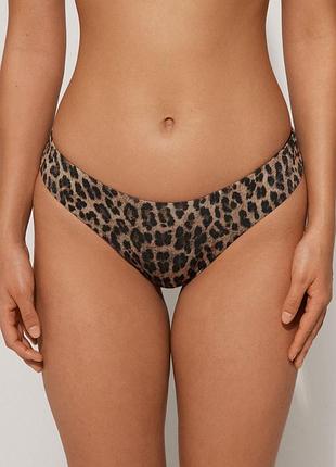 Tezenis низ від купальника леопардовий блискучий бразиліана