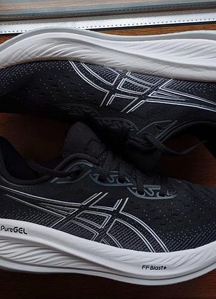 Кроссовки asics gel cumulus 26 black 1012b609 оригинал р.42 черные