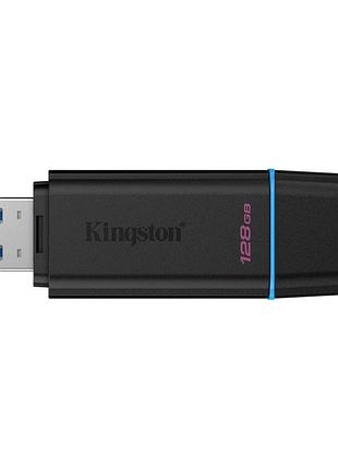 Флешка юсб king dt exodia g2 128gb usb flash drive 3.2 пам'ять 128 гб black/blue