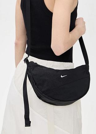 Nike crossbody bag / nike sling bag оригинал черная сумка кроссбоди,сумка черная оригинал через плече nike,найк,оригінальнац сумочка чорна nike