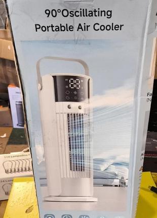 Портативный охладитель воздуха 90° oscillating air cooler с дисплеем