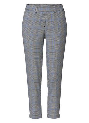 Брюки slim fit длиной до щиколотки для женщины esmara lenzing ecovero 417615 34(xs) комбинированный
