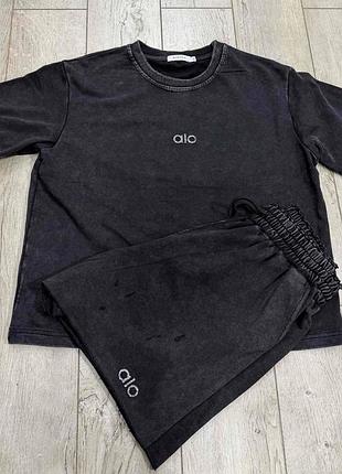 Костюм футболка-шорти жіночий літній m l xl 2xl