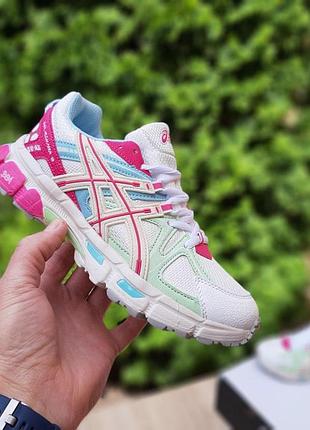 Літні жіночі кросівки asics gel kahana 8 кольорові жіночі асікс кахана 8 топ якість 41(25.5см)