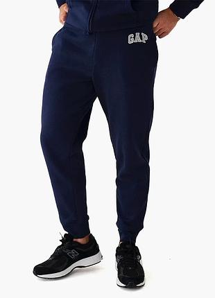 Штани чоловічі gap logo fleece pants tapestry navy 221236051 xs